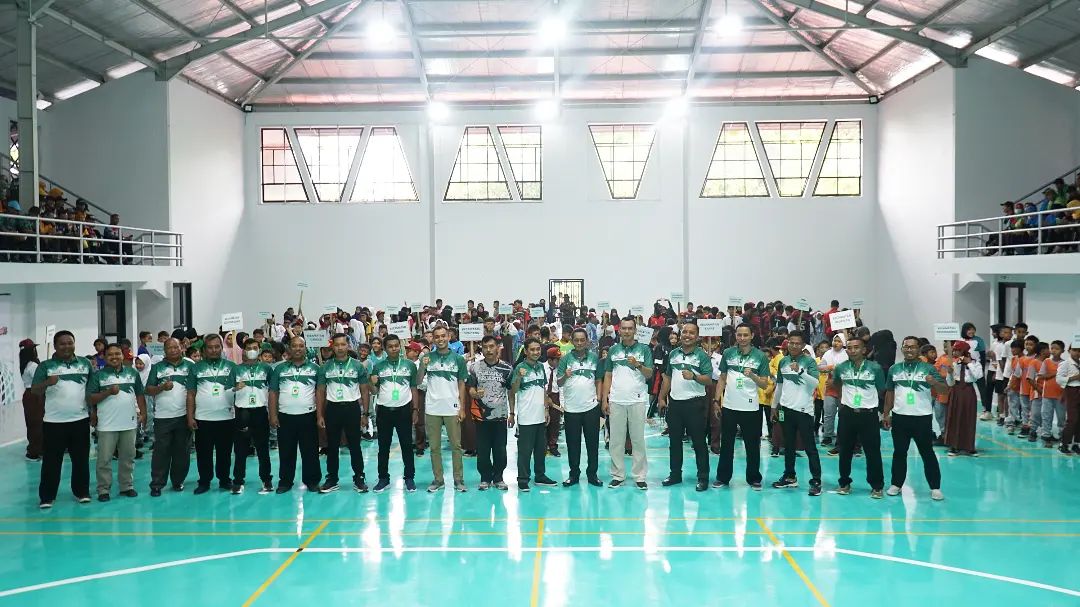 Kolaborasi Yayasan Mannah Indonesia x Dinas Pendidikan Kabupaten Bojonegoro Gelar Turnamen Olahraga Kompetensi Olahraga Siswa Kabupaten “Mannah Cup” 